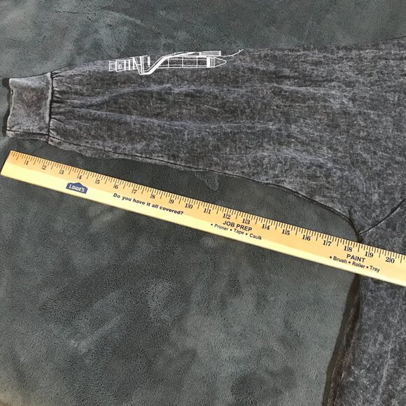 swtr027 - Gray Hyper Space NASA planetary hoodie Large - Picture 4 of 9